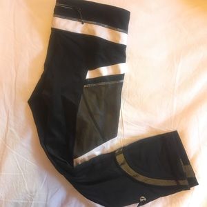 Lululemon running crop